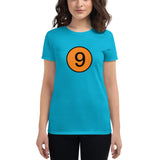 Women's short sleeve t-shirt Number 9