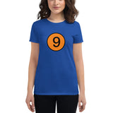 Women's short sleeve t-shirt Number 9