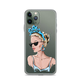 iPhone Case Fashion Icon Blue