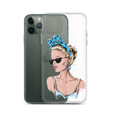 iPhone Case Fashion Icon Blue