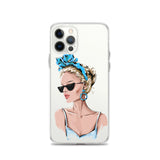 iPhone Case Fashion Icon Blue