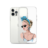 iPhone Case Fashion Icon Blue