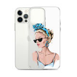 iPhone Case Fashion Icon Blue