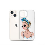 iPhone Case Fashion Icon Blue