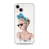 iPhone Case Fashion Icon Blue