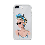 iPhone Case Fashion Icon Blue