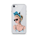 iPhone Case Fashion Icon Blue