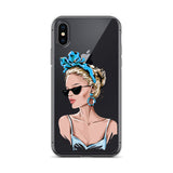 iPhone Case Fashion Icon Blue