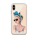 iPhone Case Fashion Icon Blue