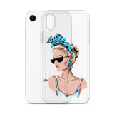 iPhone Case Fashion Icon Blue