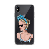 iPhone Case Fashion Icon Blue