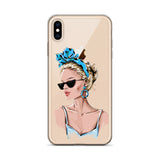 iPhone Case Fashion Icon Blue