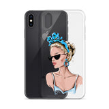 iPhone Case Fashion Icon Blue