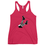 Women's Racerback Tank Roller Derby Legs