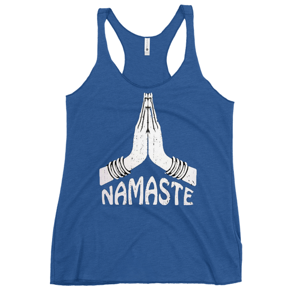 Women's Racerback Tank Namaste