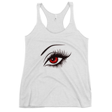 Women's Racerback Tank Red Eyes