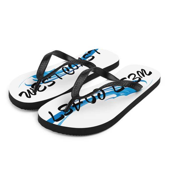 Flip-Flops West Coast Blue & White