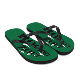 Flip-Flops Rocket Zoet Original Design - Stars on City Green