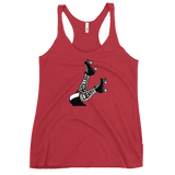 Women's Racerback Tank Roller Derby Legs