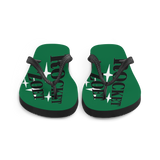 Flip-Flops Rocket Zoet Original Design - Stars on City Green