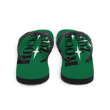 Flip-Flops Rocket Zoet Original Design - Stars on City Green