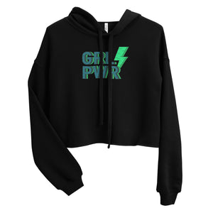 Crop Hoodie Girl Power