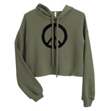 Crop Hoodie Peace