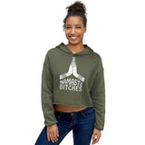 Crop Hoodie Namaste Bitches