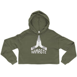 Crop Hoodie Namaste