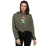 Crop Hoodie Redhead Peppermint