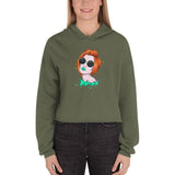 Crop Hoodie Redhead Peppermint