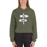 Crop Hoodie City & Beach