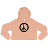 Crop Hoodie Peace