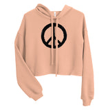 Crop Hoodie Peace