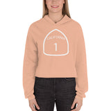 Crop Hoodie California Highway One