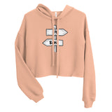 Crop Hoodie City & Beach