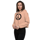 Crop Hoodie Peace