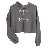 Crop Hoodie City & Beach