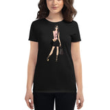 Women's Fashion Fit short sleeve t-shirt A Day in Hollywood