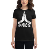 Women's short sleeve t-shirt Namaste