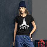 Women's short sleeve t-shirt Namaste