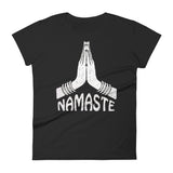 Women's short sleeve t-shirt Namaste