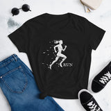 Women's short sleeve t-shirt Run