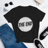 Women's short sleeve t-shirt The End