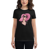 Women's short sleeve t-shirt Pink Starlet