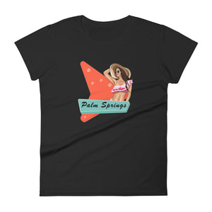 Women's short sleeve t-shirt Palm Springs