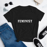 Women's short sleeve t-shirt Feminist