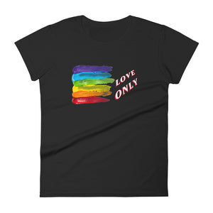 Women's short sleeve t-shirt Love Only