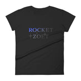 Women's short sleeve t-shirt Rocket Zoet Purple Fade