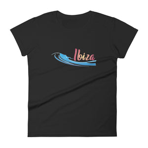 Women's short sleeve t-shirt Ibiza Wave